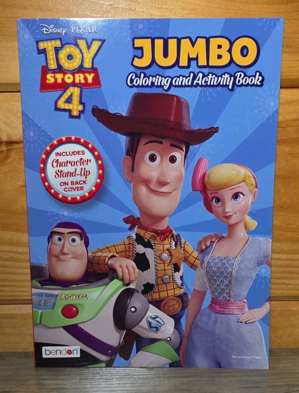 Disney Pixar Toy Story 4 Jumbo Coloring And Activity Book Brand New